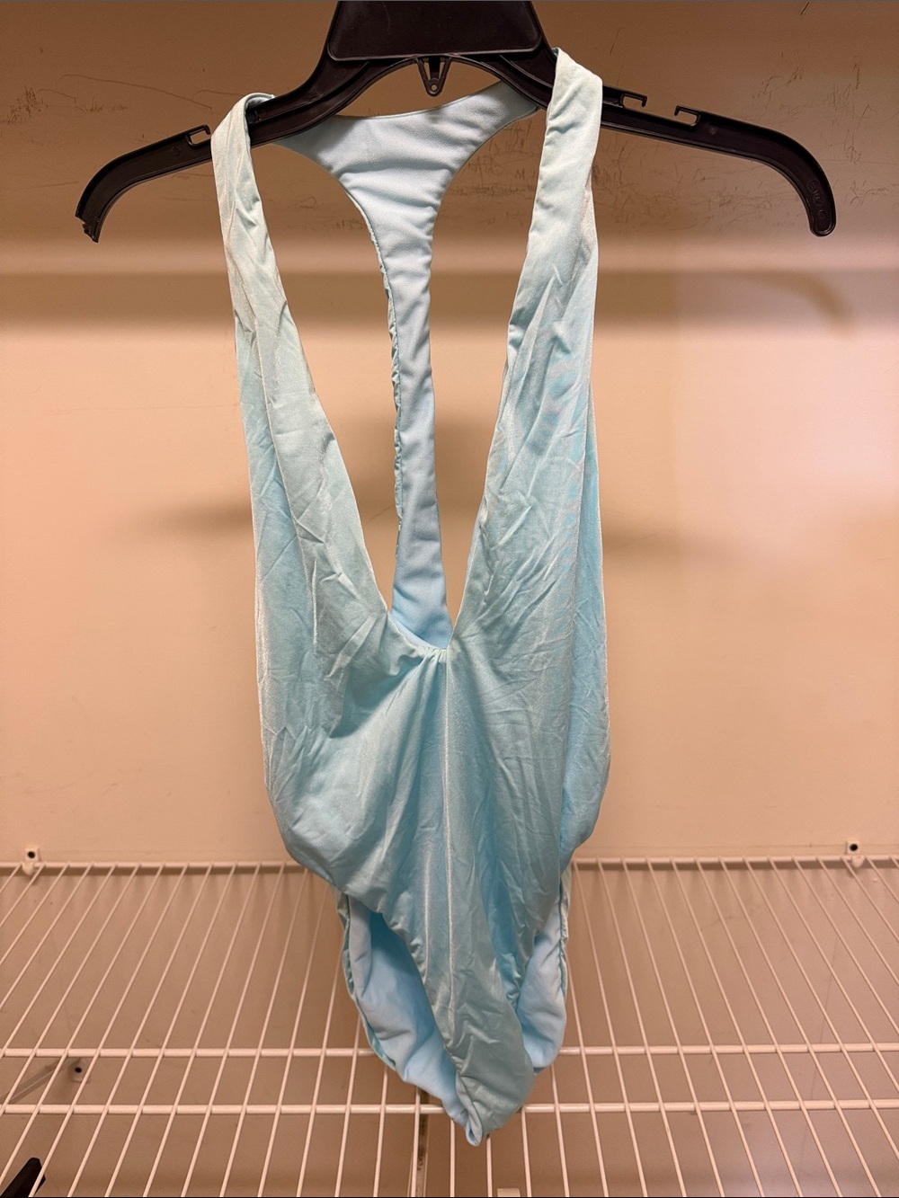 Light Aqua One-Piece Swimwear